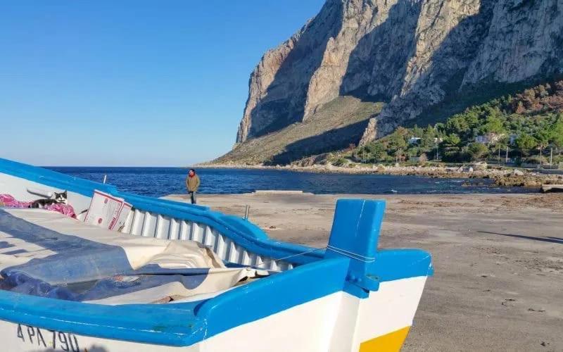 Ferienwohnung Casa Mandorlo A Mondello Exterior foto